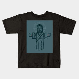 Jesus Christ with open arms Kids T-Shirt